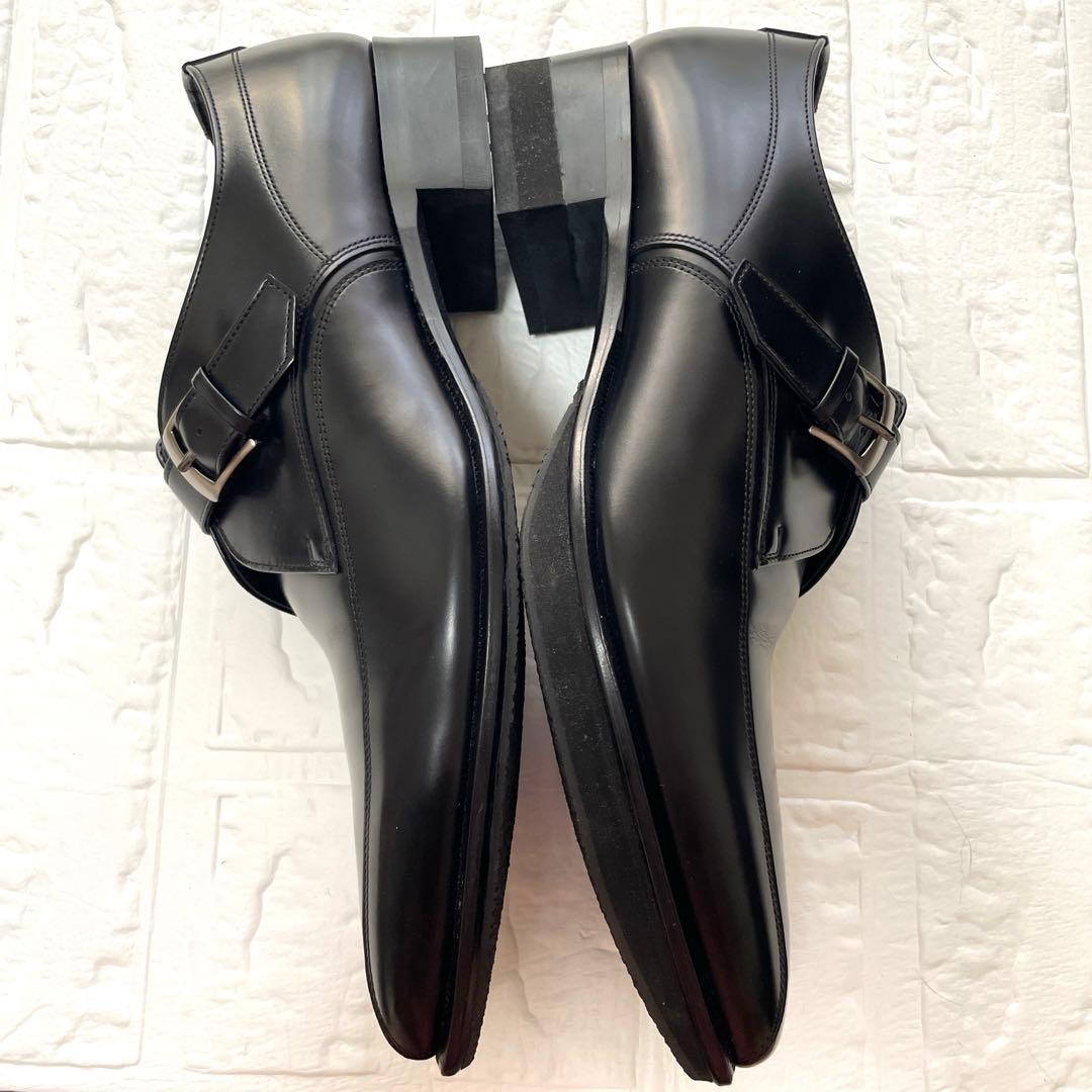 【美品未使用級】REGALビジネスドレスシューズブラック25.5㎝