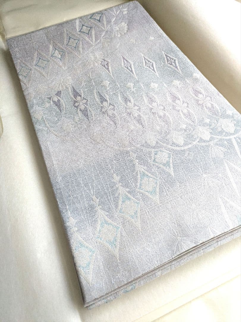 正絹西陣袋帯名門まいづる門扉幻影文 高額袋帯