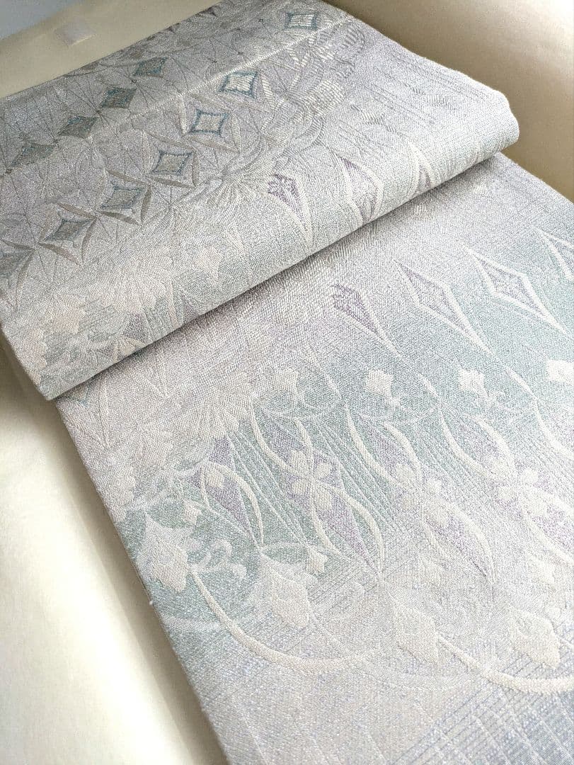 正絹西陣袋帯名門まいづる門扉幻影文 高額袋帯