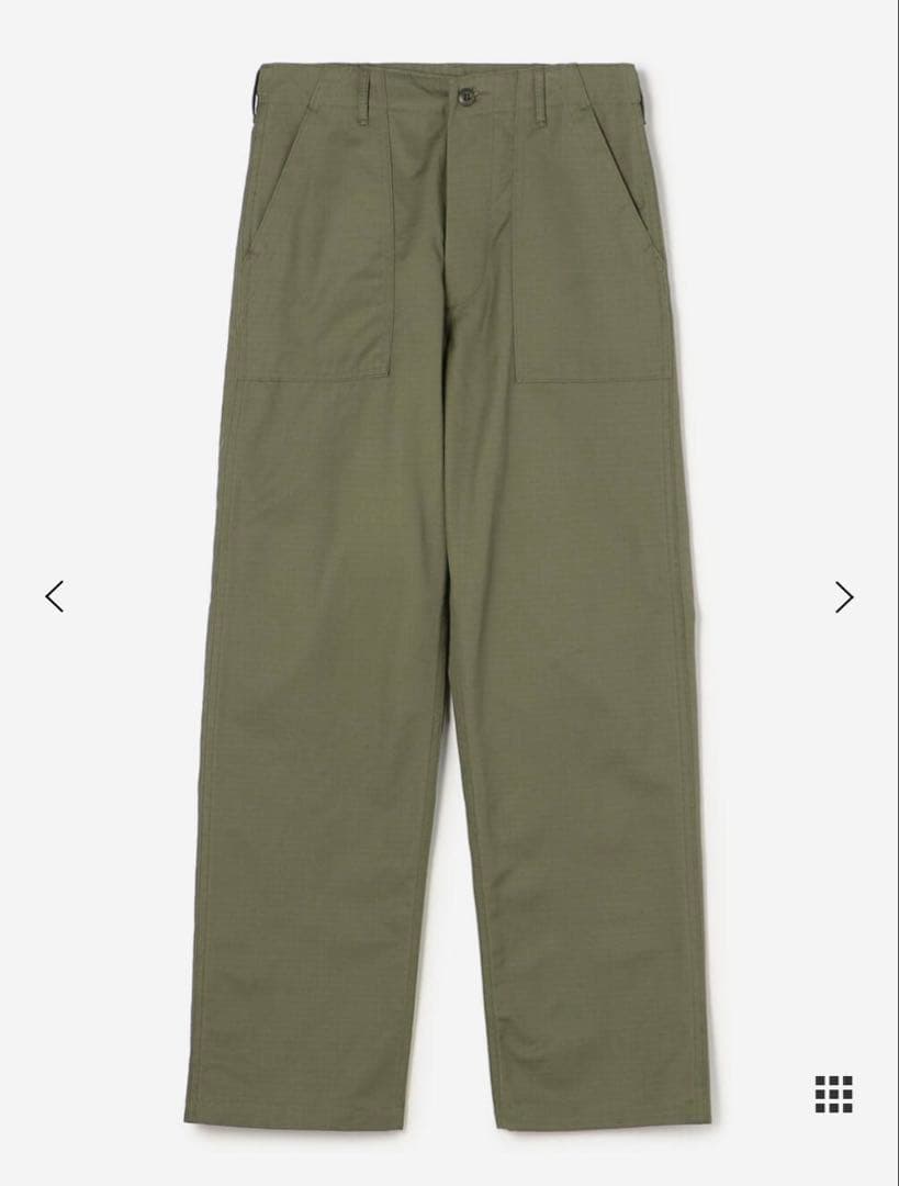 【値下げ】orslow オアスロウ リップストップファティーグパンツ