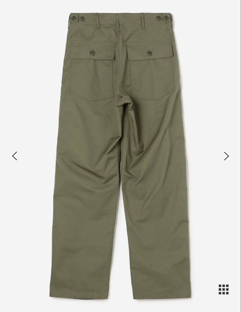 【値下げ】orslow オアスロウ リップストップファティーグパンツ