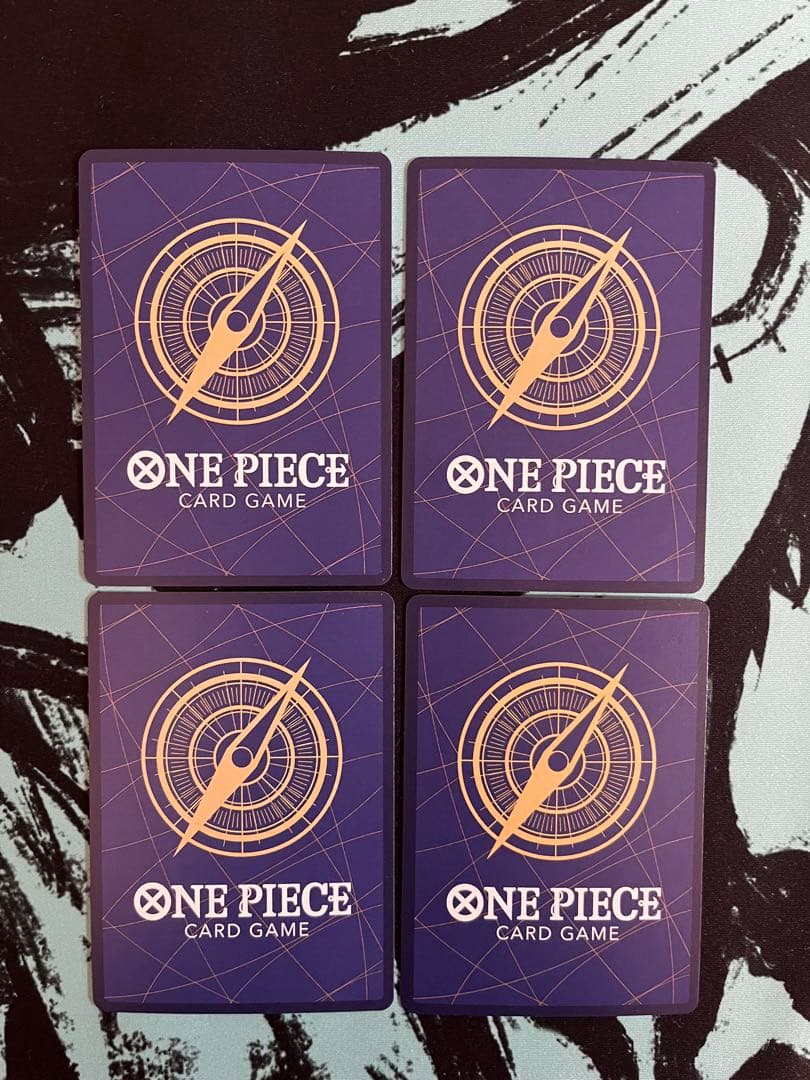 ワンピースカード　少女　プロモ　4枚