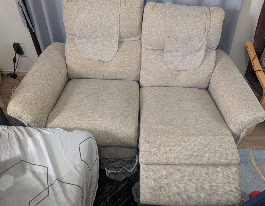【ニトリ】リクライニングソファ
