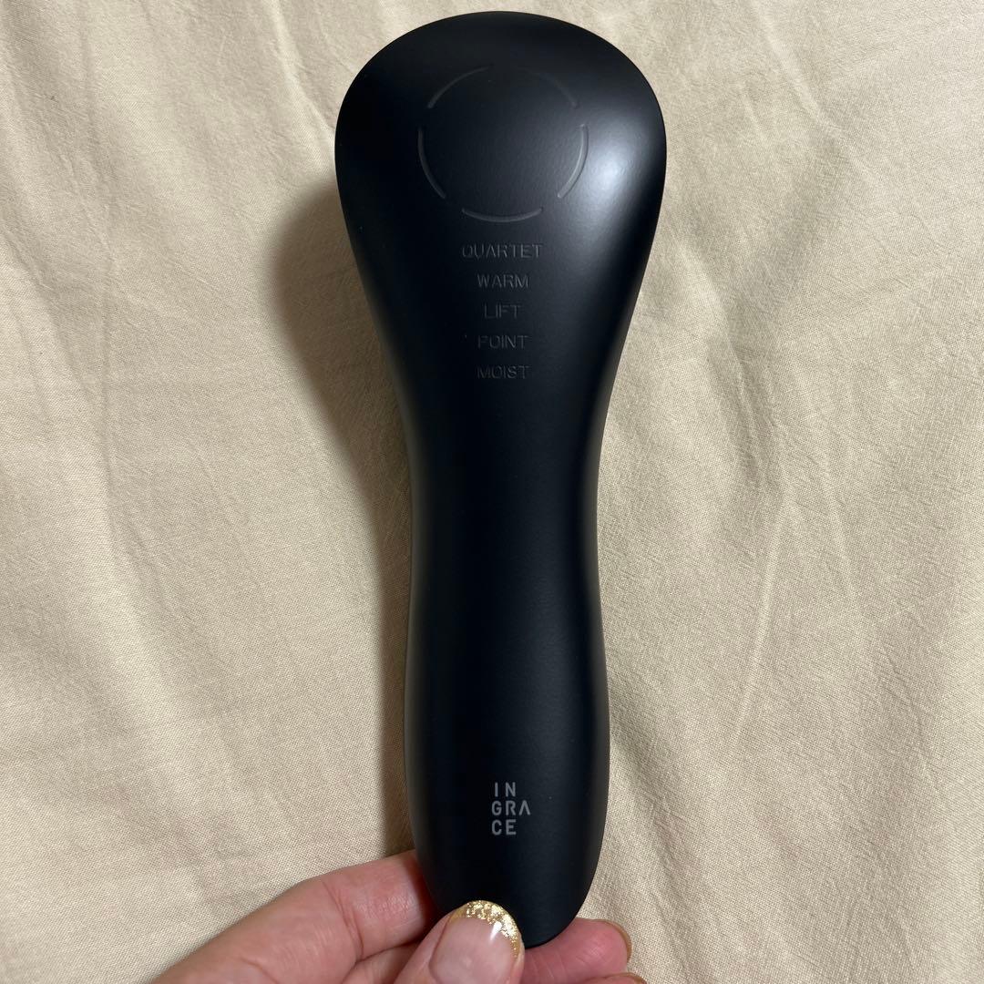 カナッペIN GRACE 美顔器 ブラック　美顔器用ジェル付き