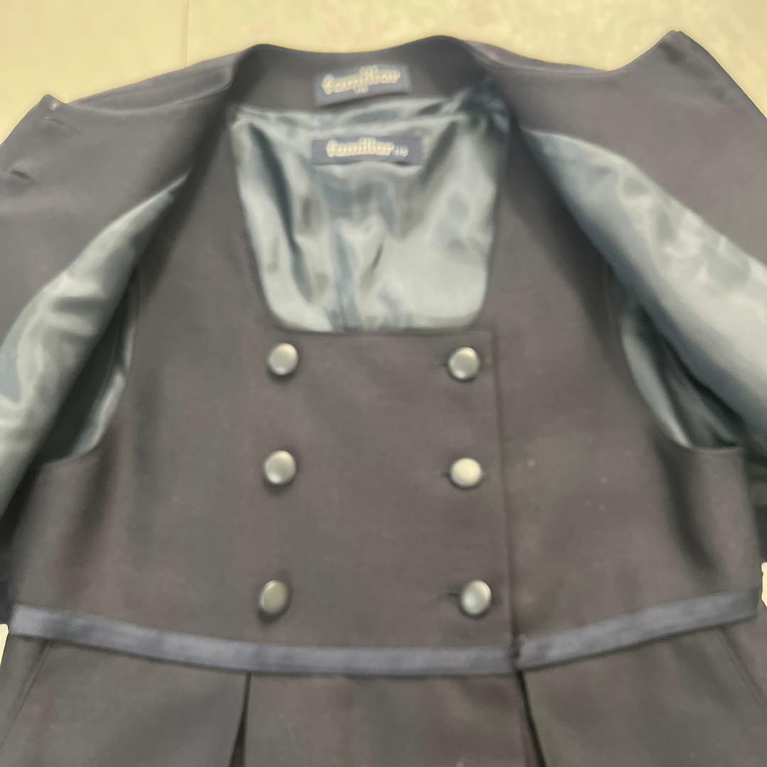 【ファミリア お受験ワンピース ボレロ】サイズ115