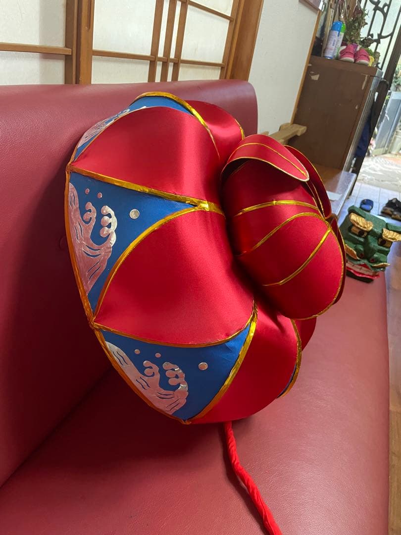 花笠　沖縄　琉舞　ハンドメイド　沖縄お土産