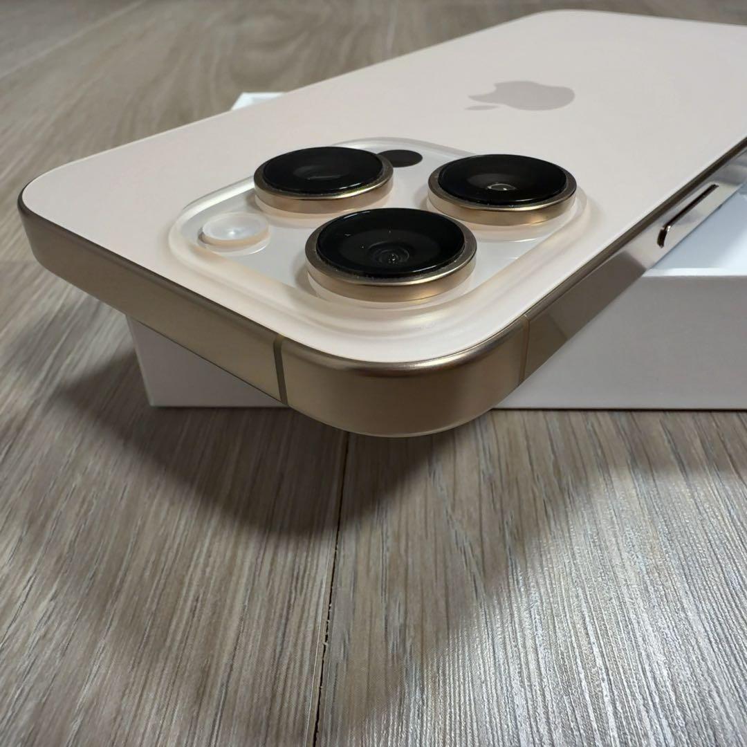【極美品】iPhone 16 Pro 128GB デザート 100%