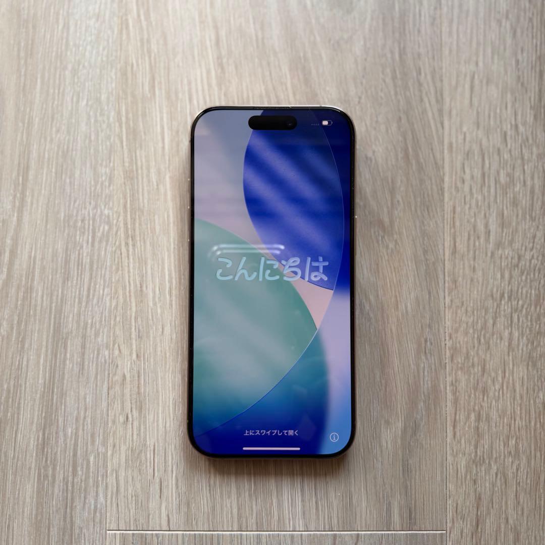 【極美品】iPhone 16 Pro 128GB デザート 100%
