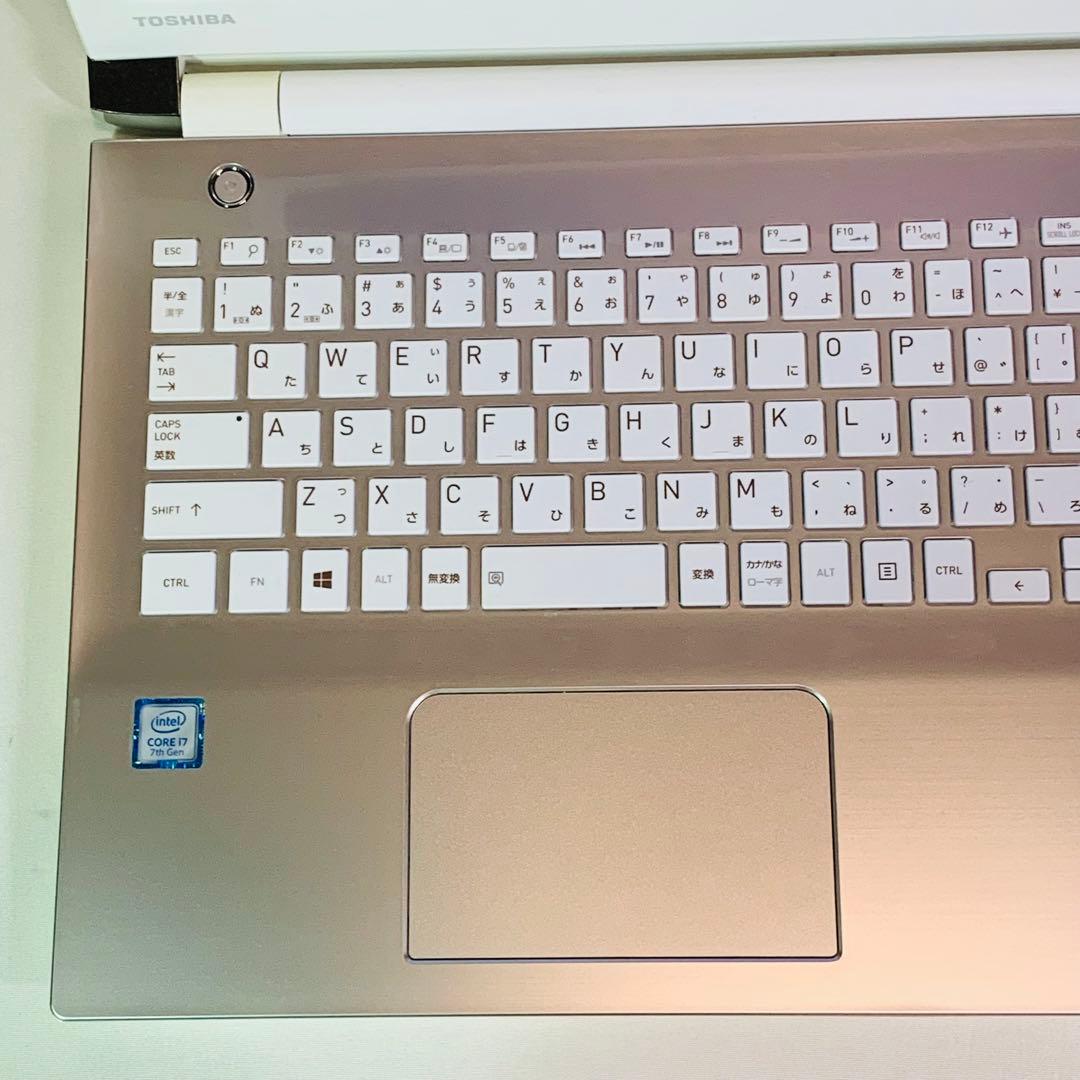 Core i7✨7世代✨SSD2TB✨32GB✨オフィス✨東芝✨ノートパソコン