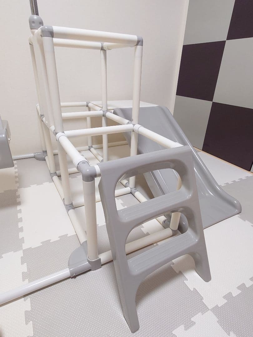 おりたたみわんぱくスライダージム ブランコ付きDX