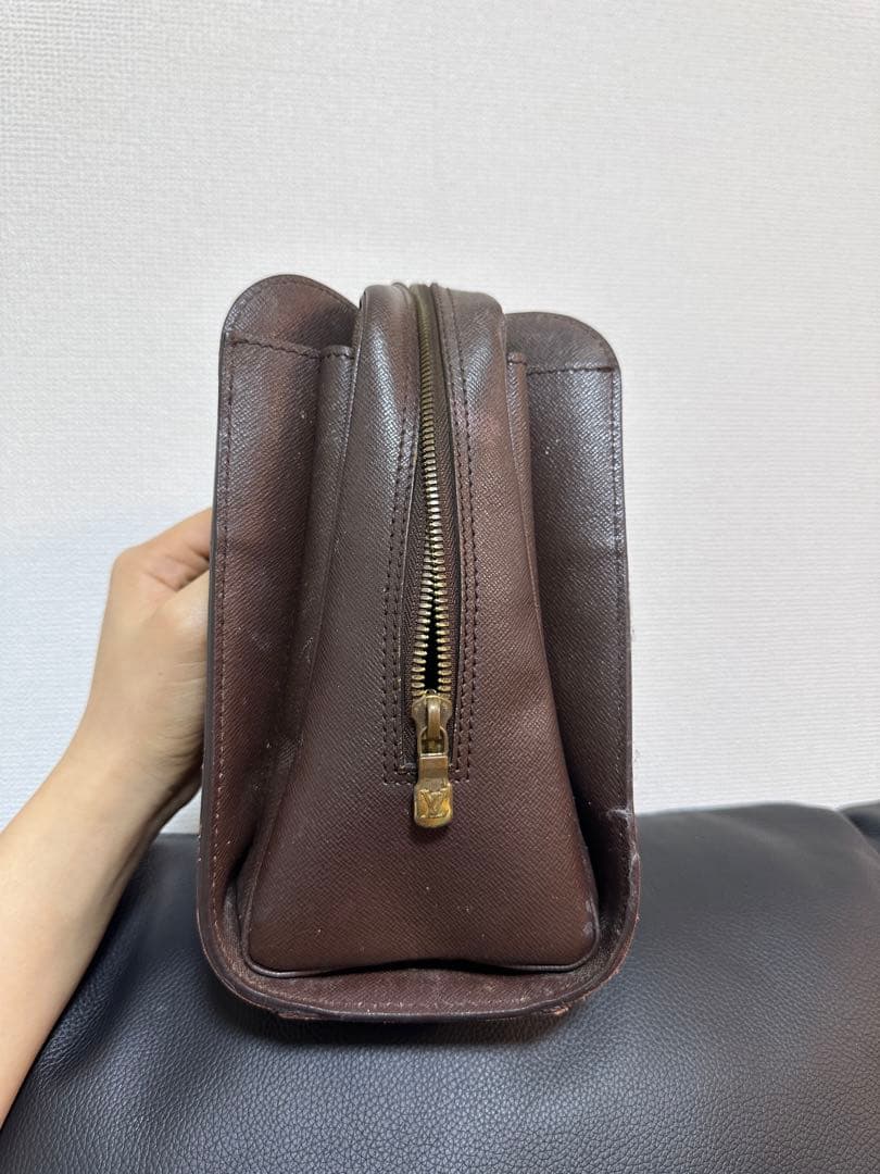 ダミエパターン ビジネスバッグ