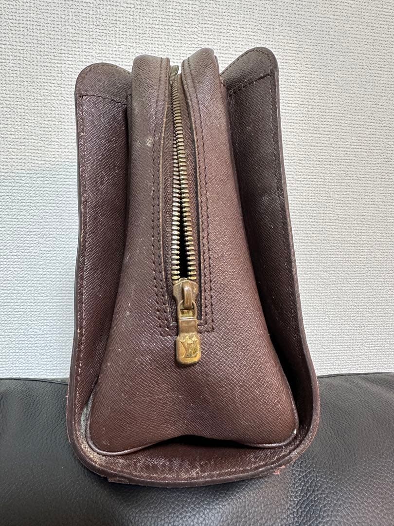 ダミエパターン ビジネスバッグ