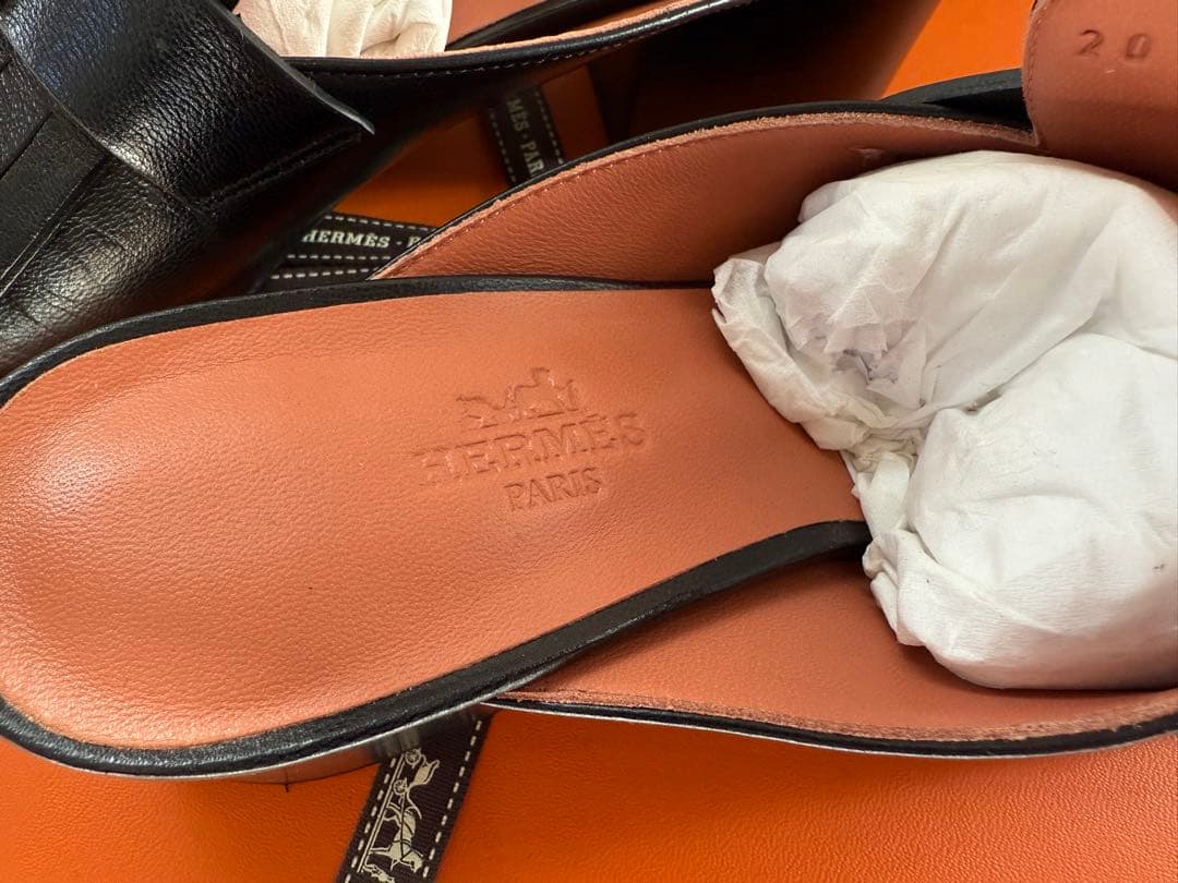 【美品】HERMES（エルメス）/サンダル/ミュール/アルマ/H金具
