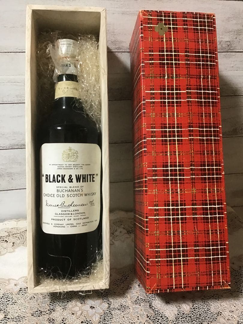 Buchanan's Black & White スコッチウイスキー 750ml