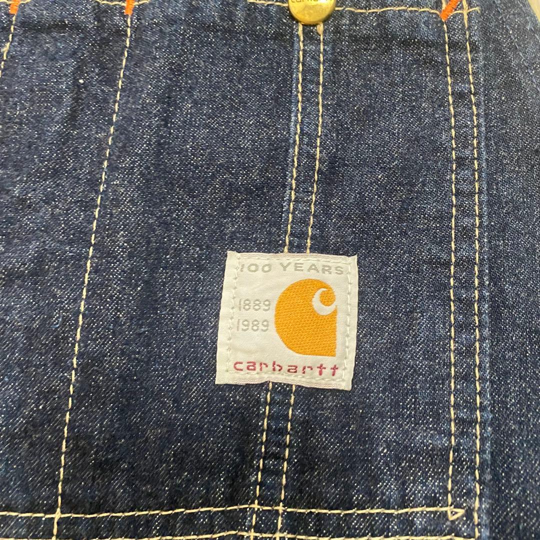 ✨美品✨ Carhartt カーハート 100周年 オーバーオール W34L34