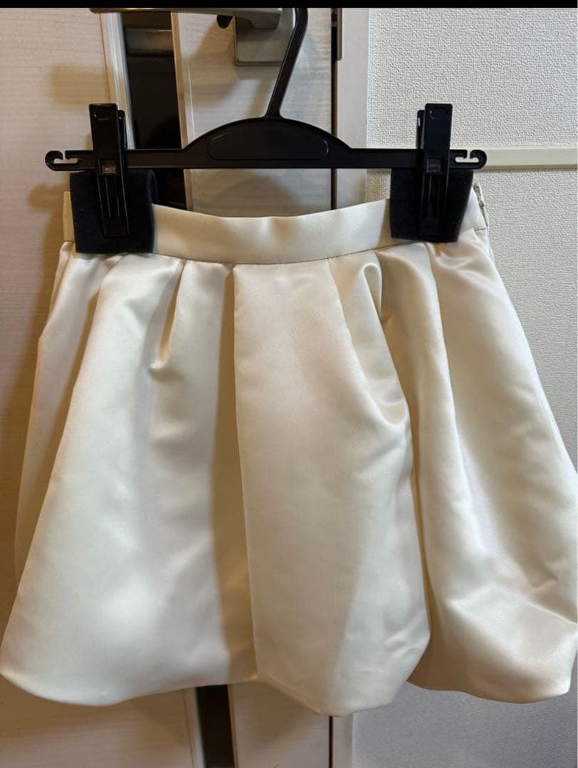 THE TOE VENICE BALLOON SKIRT ホワイト