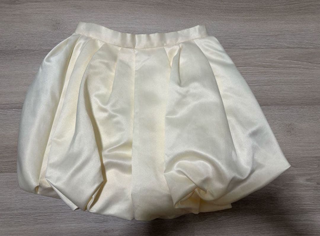 THE TOE VENICE BALLOON SKIRT ホワイト