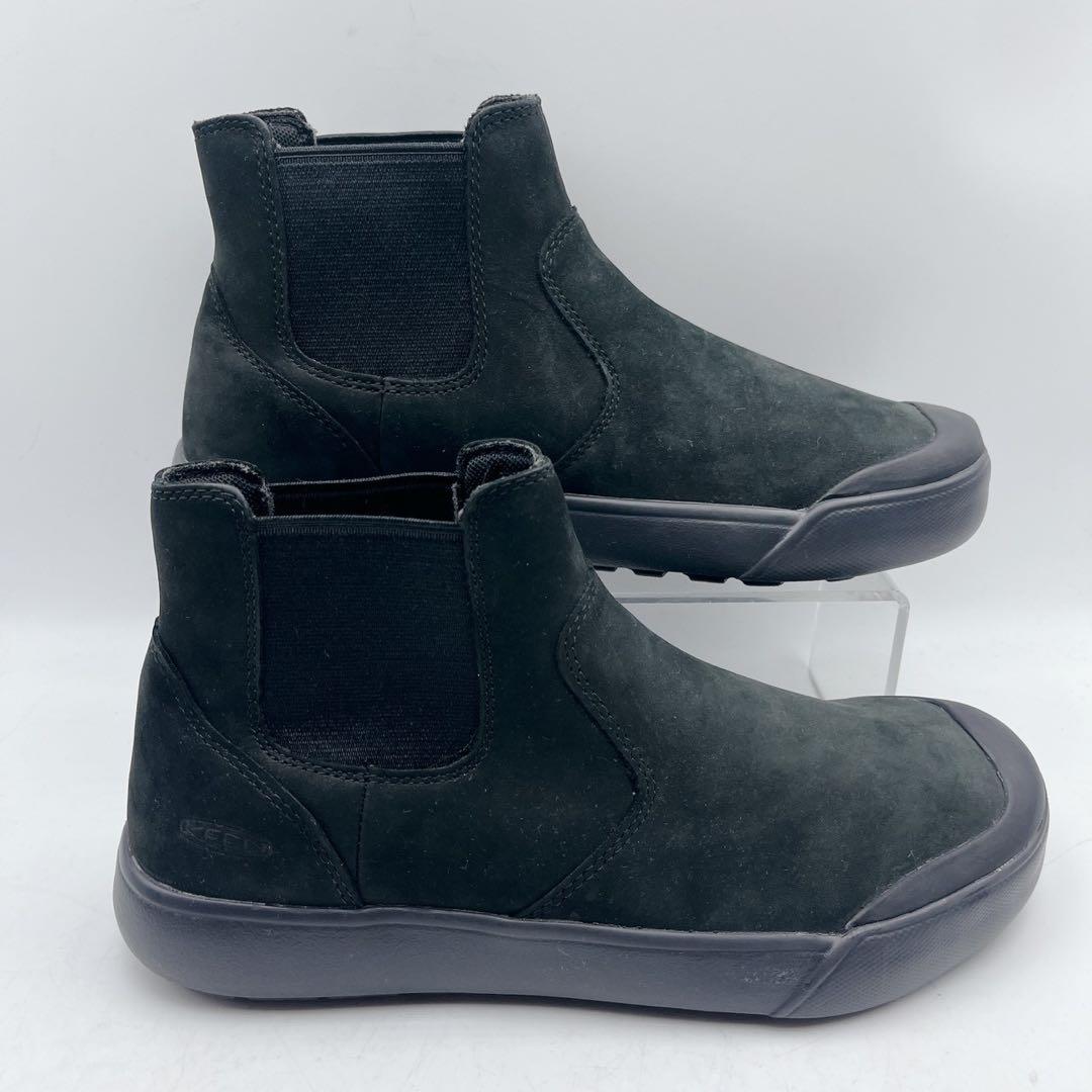 極美品✨keen キーン エレナ サイドゴアブーツ 黒 チェルシーブーツ