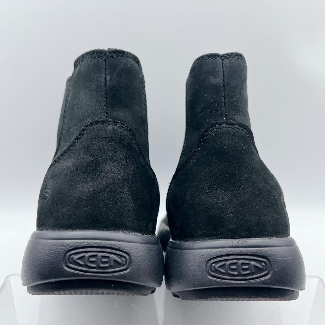 極美品✨keen キーン エレナ サイドゴアブーツ 黒 チェルシーブーツ