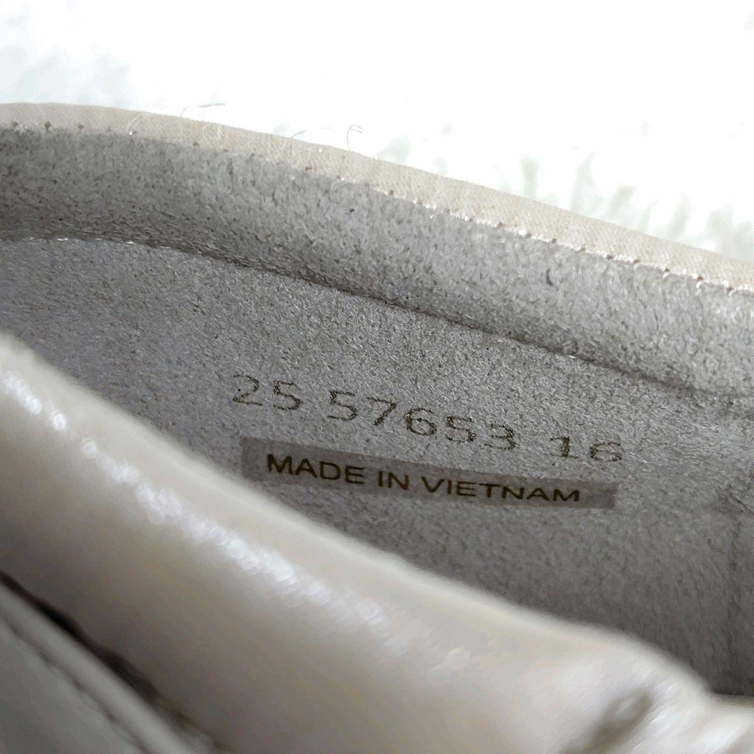 2025 ルタロン　L エラスティックスニーカー　25㎝　ホワイト