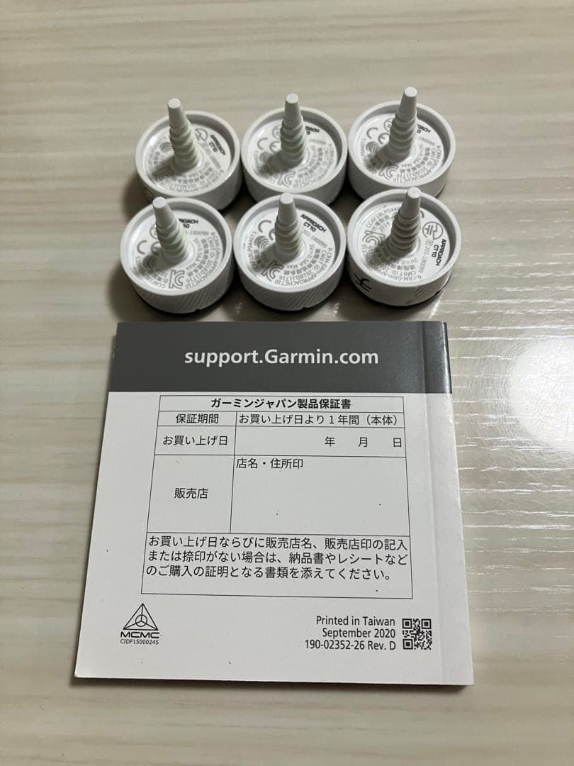 GARMIN APPROACH CT10 ゴルフセンサー 6個セット