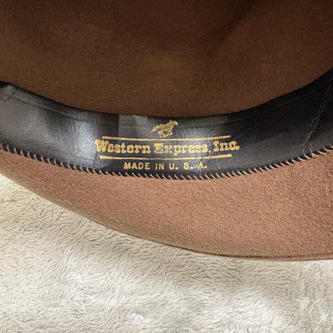 Western Express ウールハット USA製 Lサイズ BY95