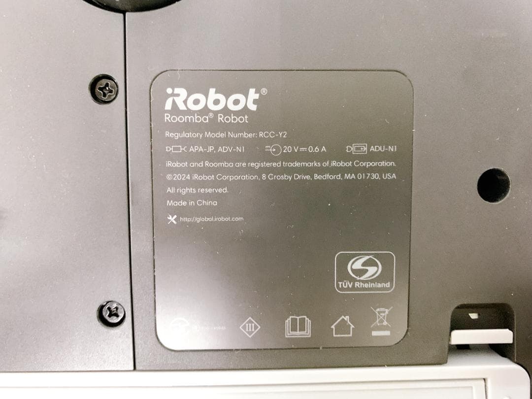 Roomba 105 Combo ロボット掃除機 2024年製 RCC-Y2