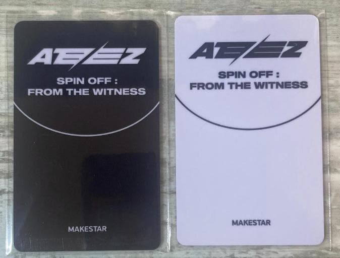 ATEEZ　ソンファ　ラキドロ　makestar　特典トレカ　２枚セット　うさぎ