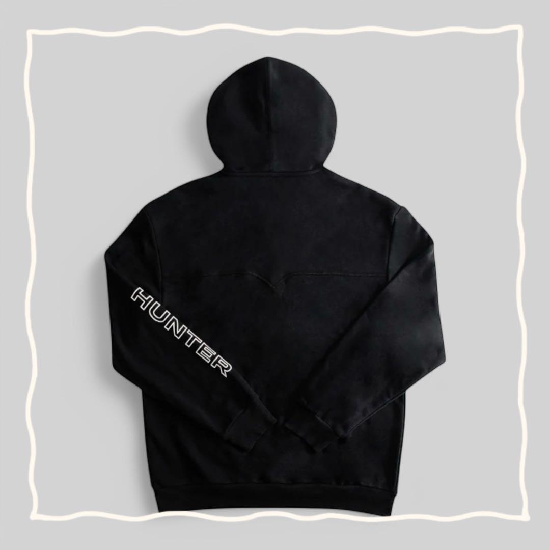 【値下げ】HUNTERスウェット レディース パーカー 長袖 ブラック M〜L