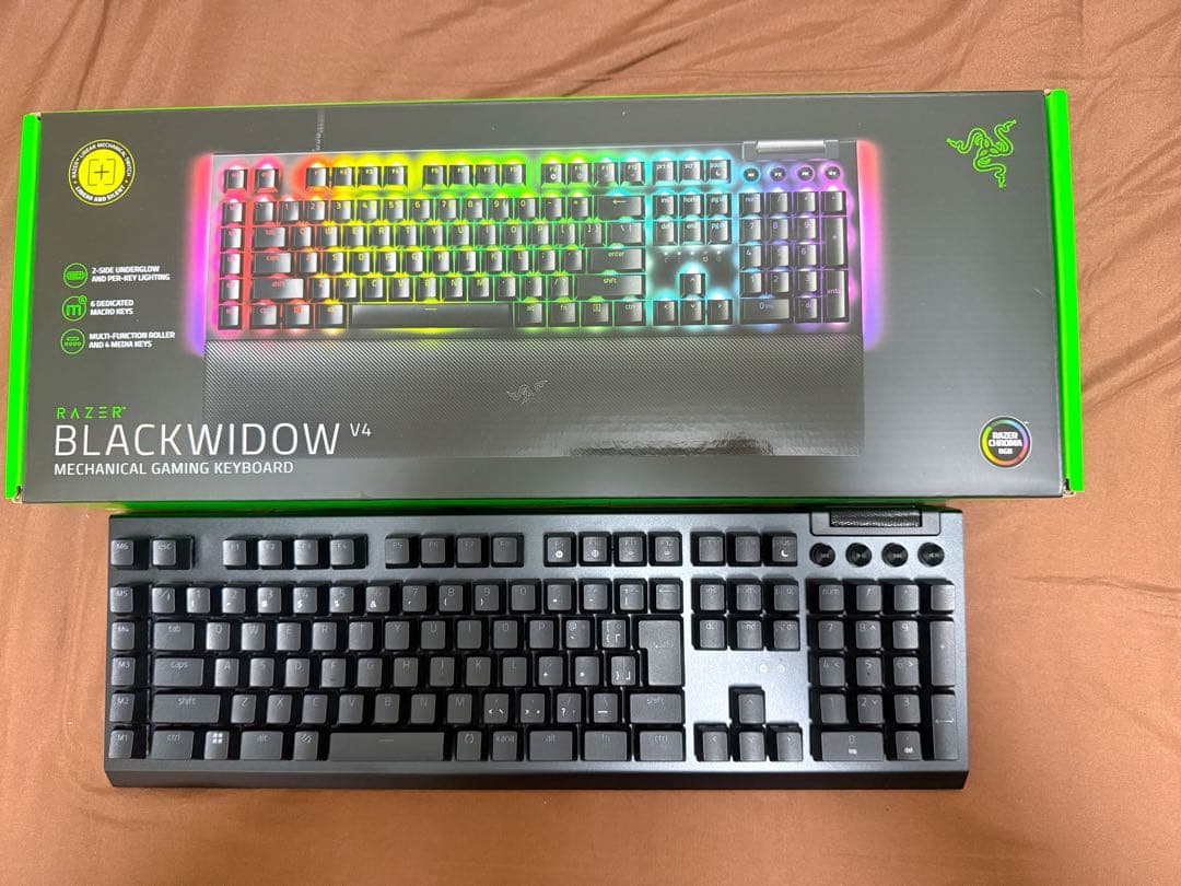 【Razer BlackWidowV4 Pro JP YellowSwitch】
