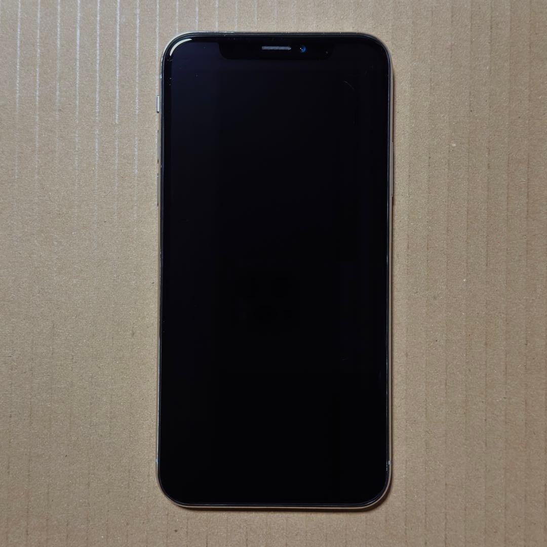iPhone X シルバー 64GB SIMフリー 【箱・充電器付き／外装美品】