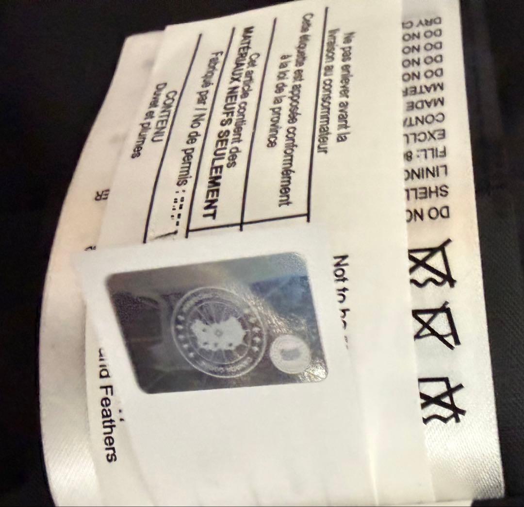 カナダグース Garson Vest black label Mサイズ