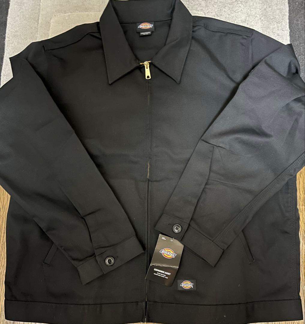 未使用 Dickies アイゼンハワージャケット ブラック Ｘ L ディッキーズ