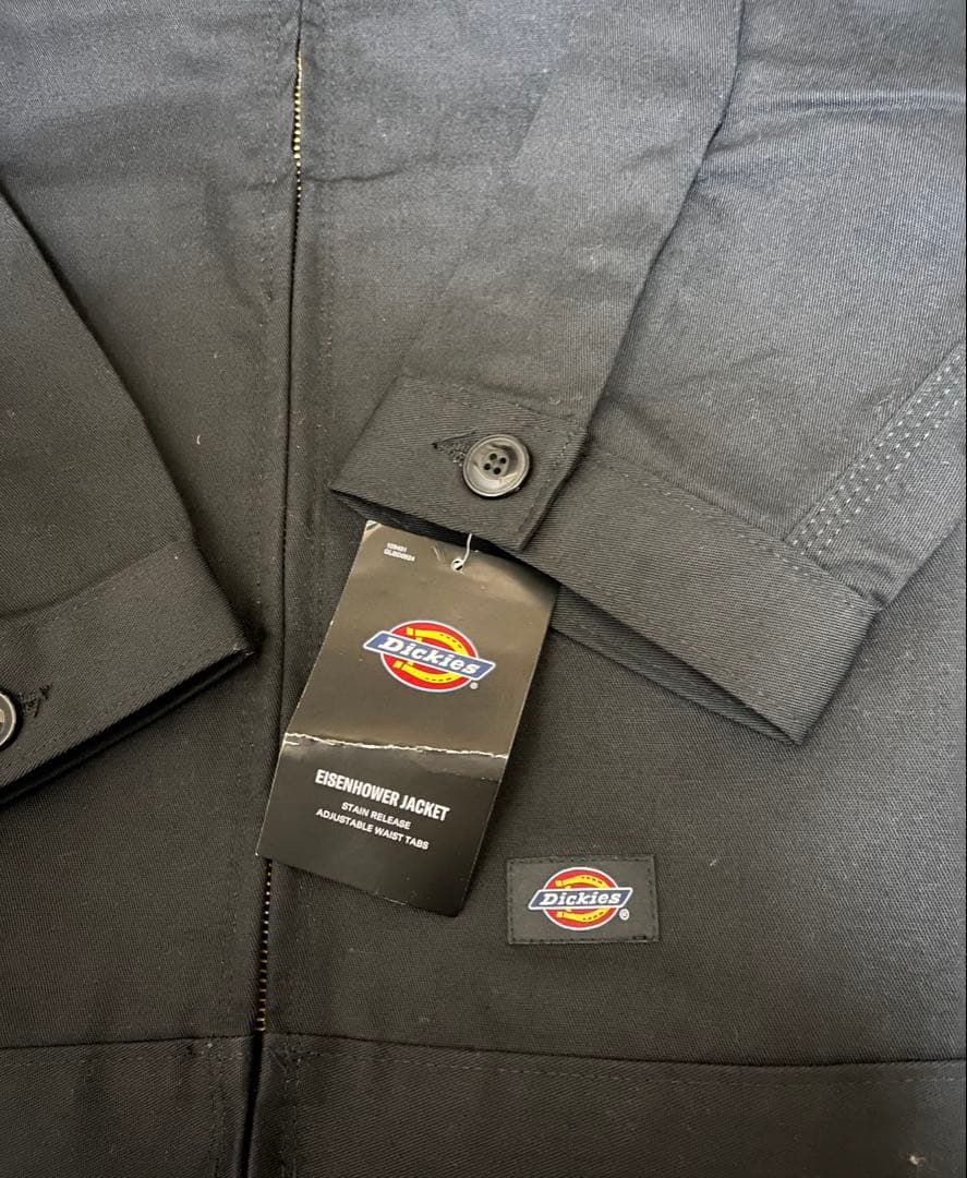 未使用 Dickies アイゼンハワージャケット ブラック Ｘ L ディッキーズ