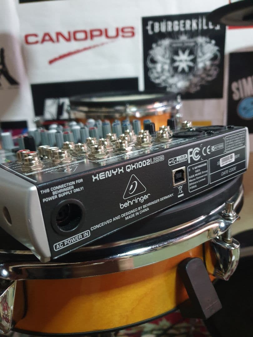 Behringer XENYX QX1002USB オーディオインターフェース