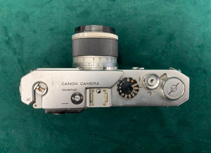 昭和35年頃のキャノン カメラ、ケース無し