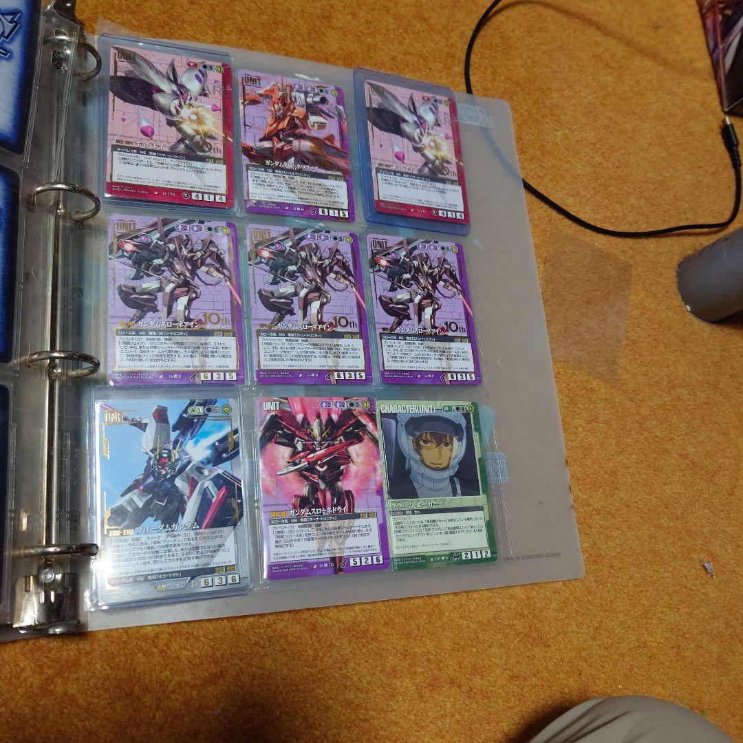 ガンダムウォー　青単　ユニコーンデッキ　パーツセット