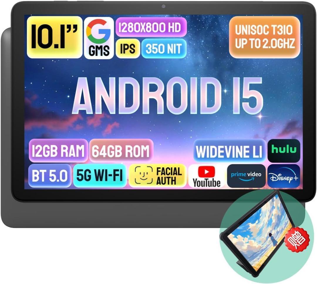 【M3121-124-95】タブレット　Android15　10インチ　本体