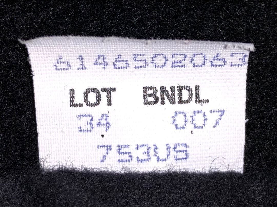 34 新品 Schott x HTC 753US Pコート スタッズ タイト 黒