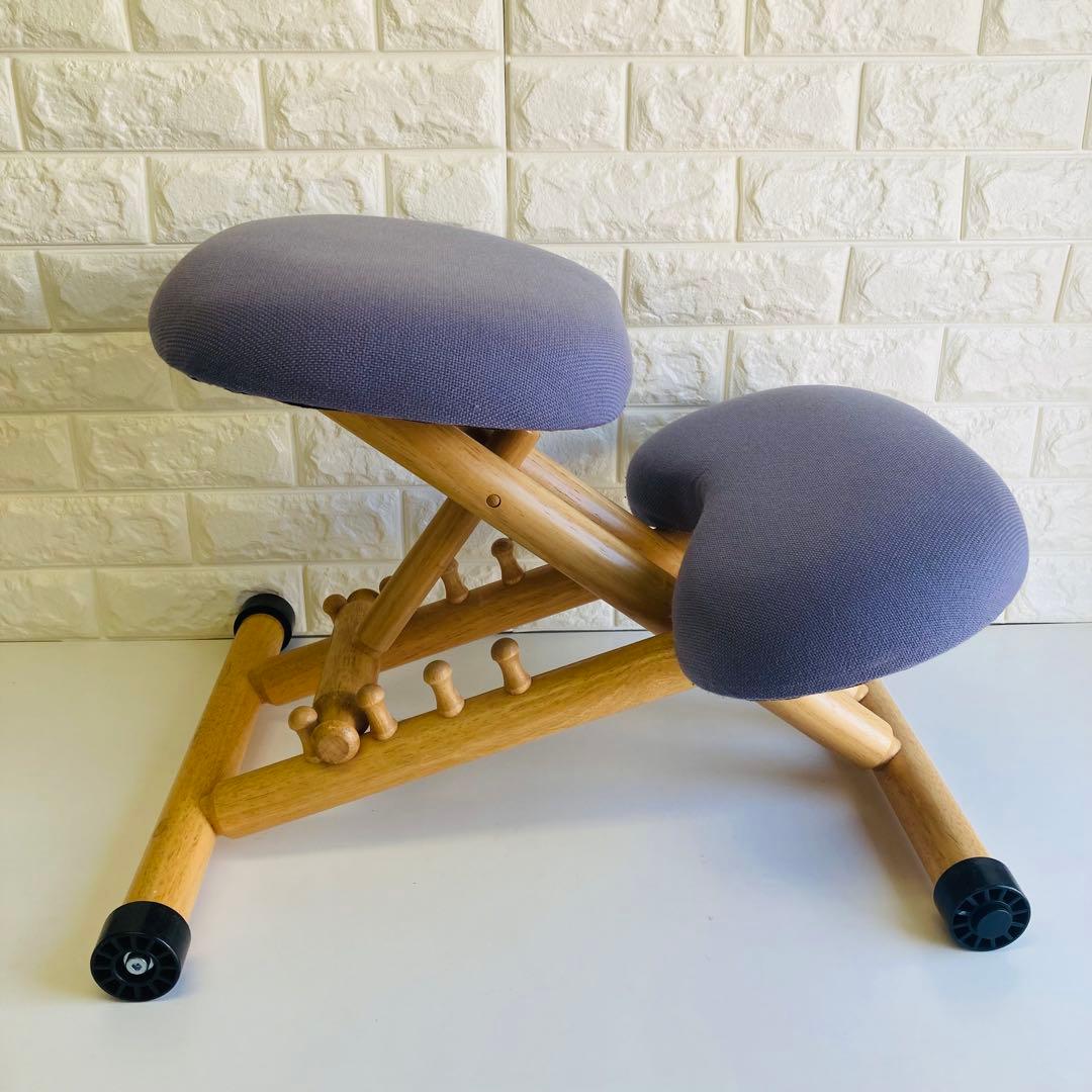 バランスチェア 2脚セット ライトブルー