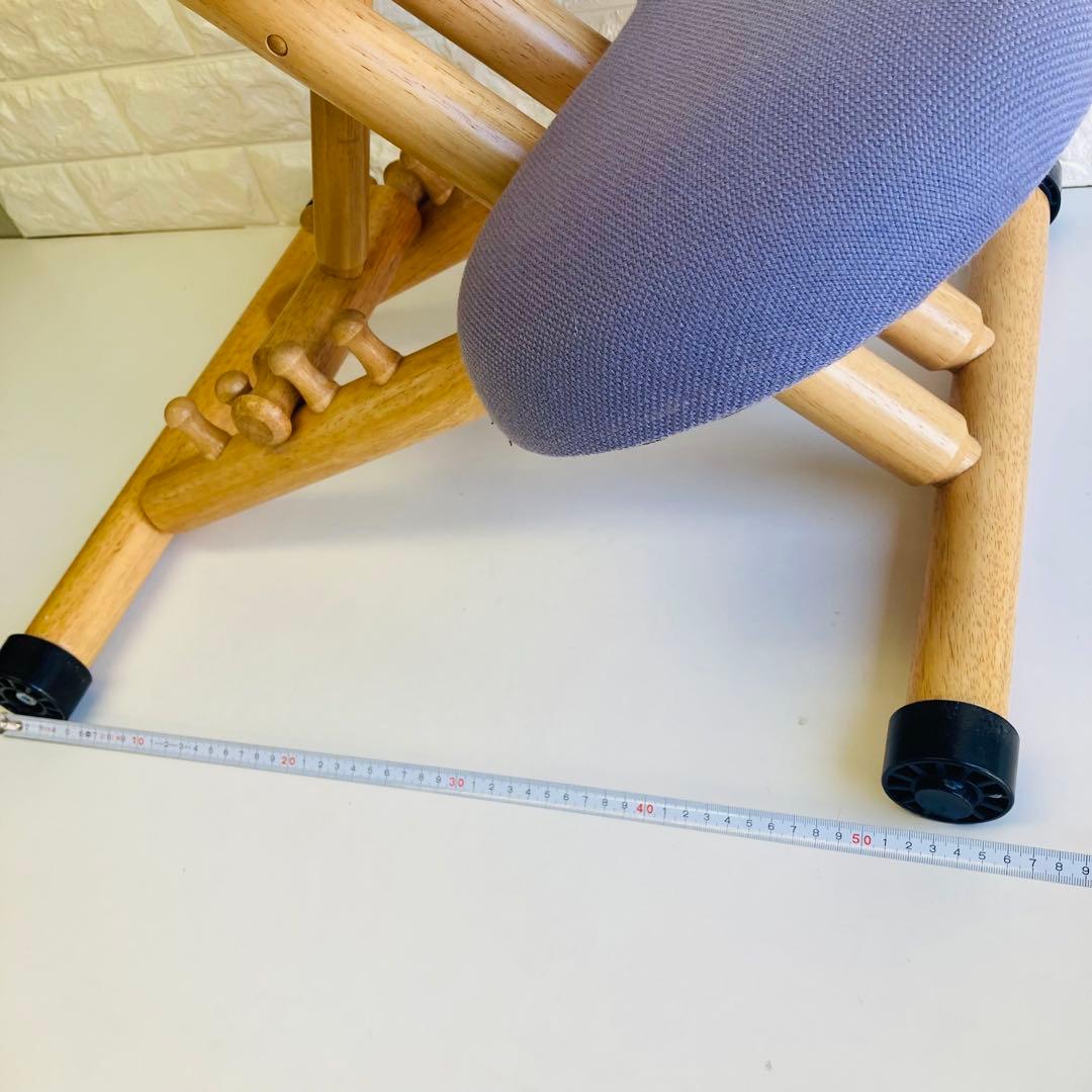 バランスチェア 2脚セット ライトブルー