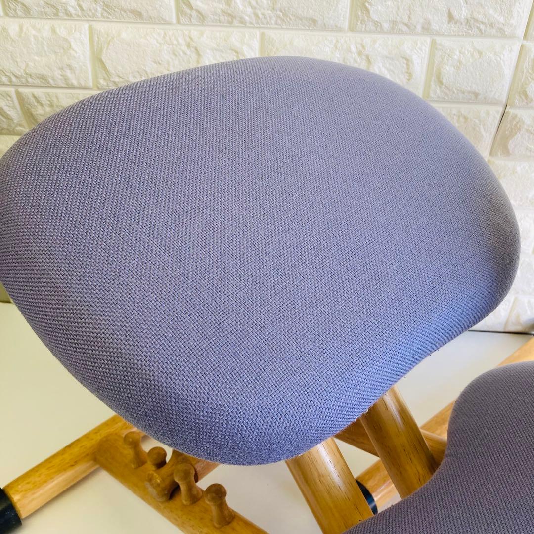 バランスチェア 2脚セット ライトブルー