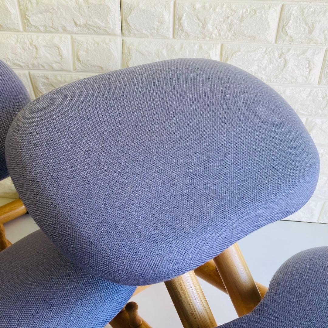 バランスチェア 2脚セット ライトブルー