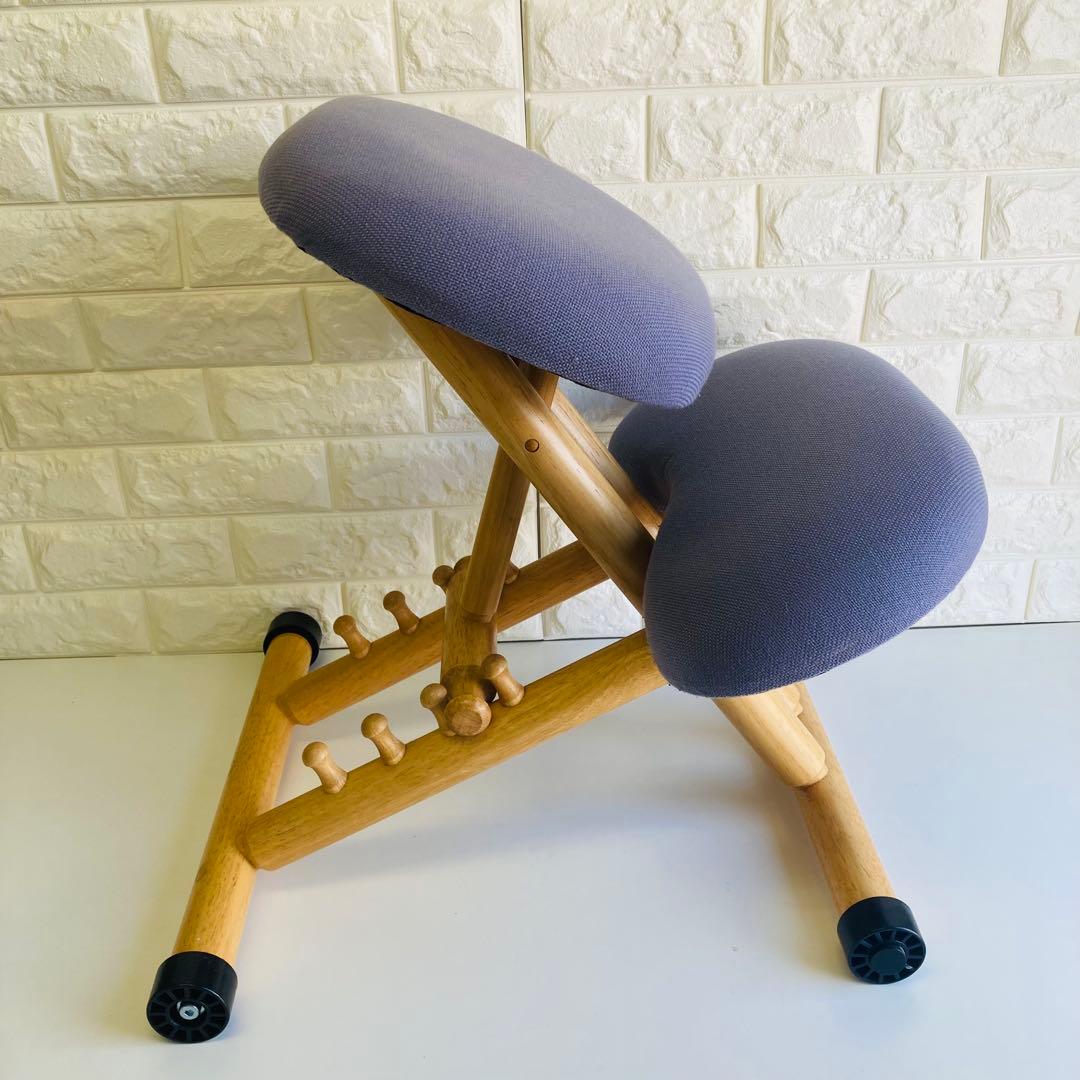 バランスチェア 2脚セット ライトブルー