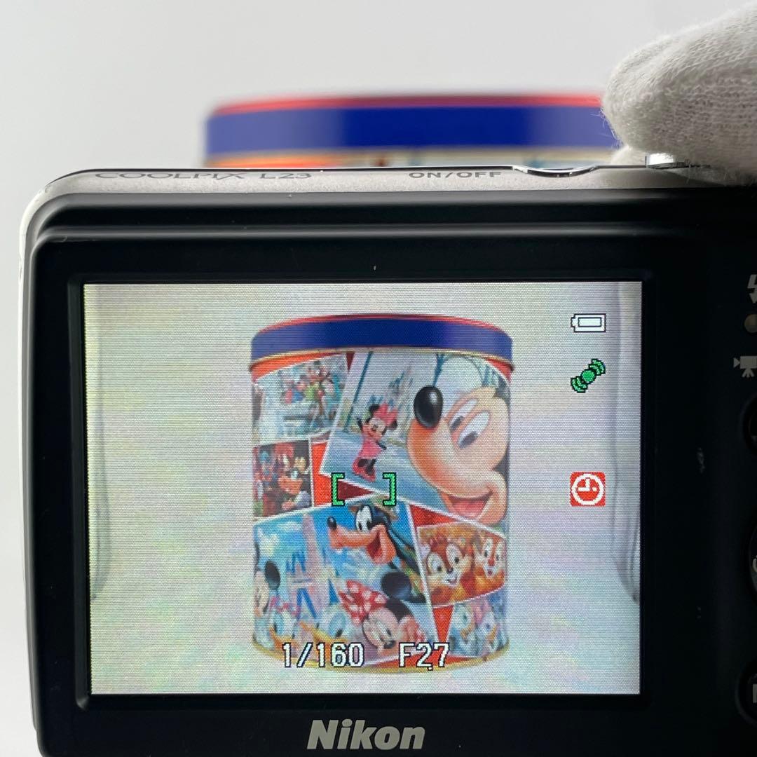 実写美⭕️【動作確認済】Nikon COOLPIX L23 シルバー
