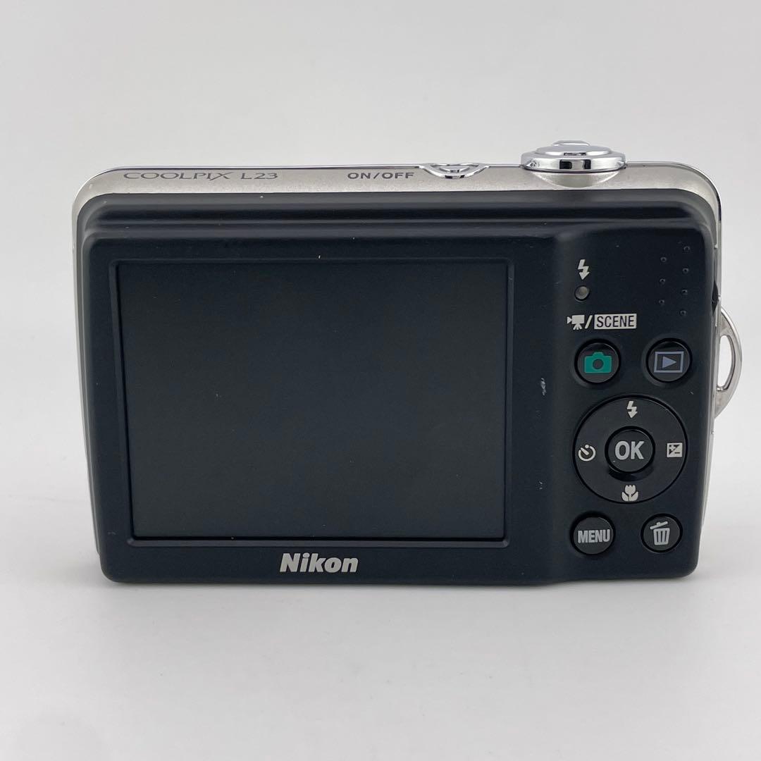 実写美⭕️【動作確認済】Nikon COOLPIX L23 シルバー