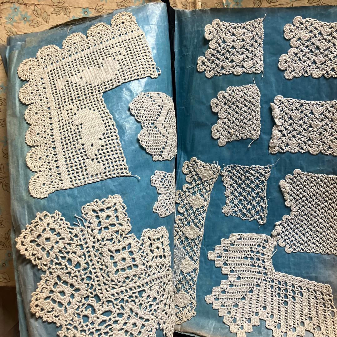 フランスアンティークレースの見本帳