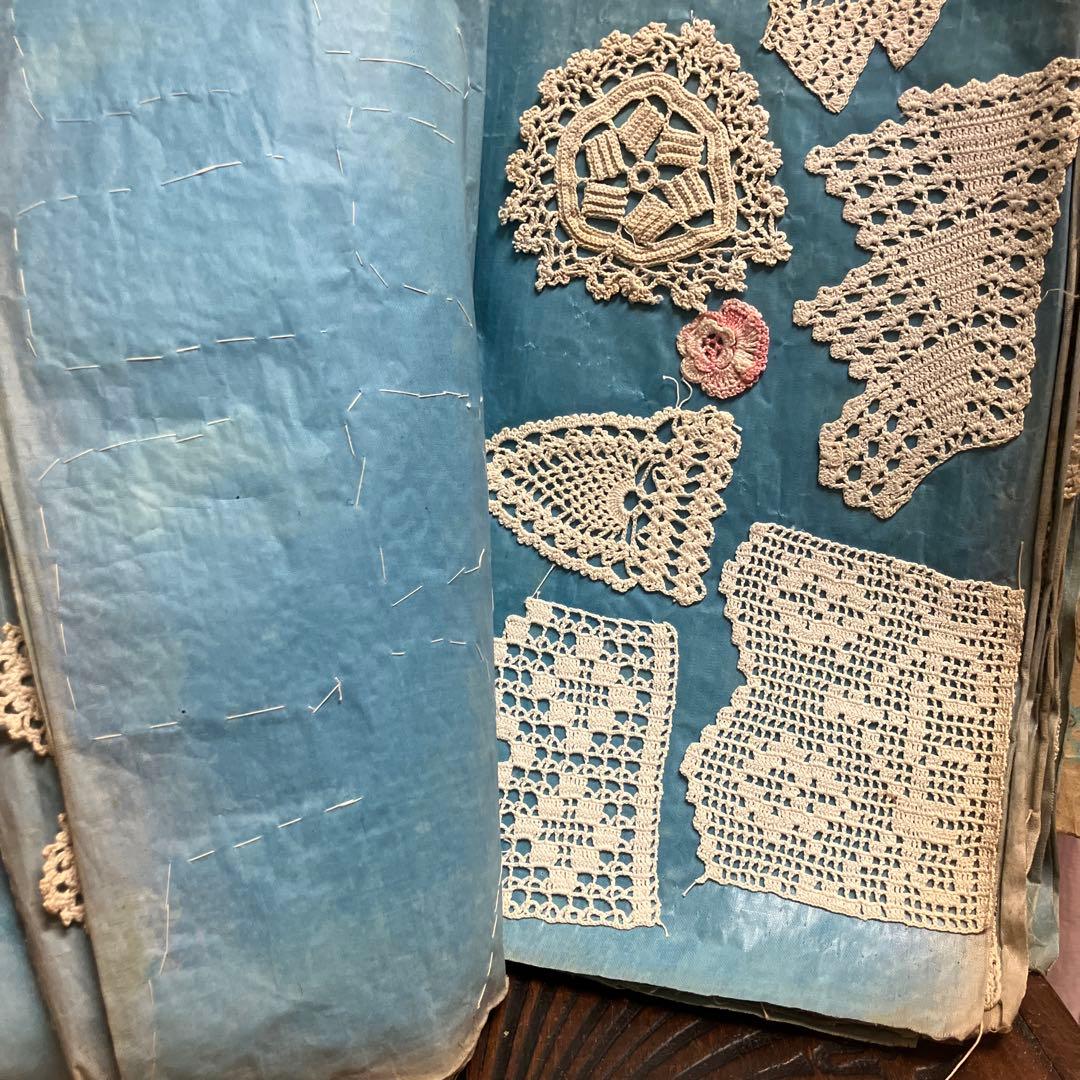 フランスアンティークレースの見本帳