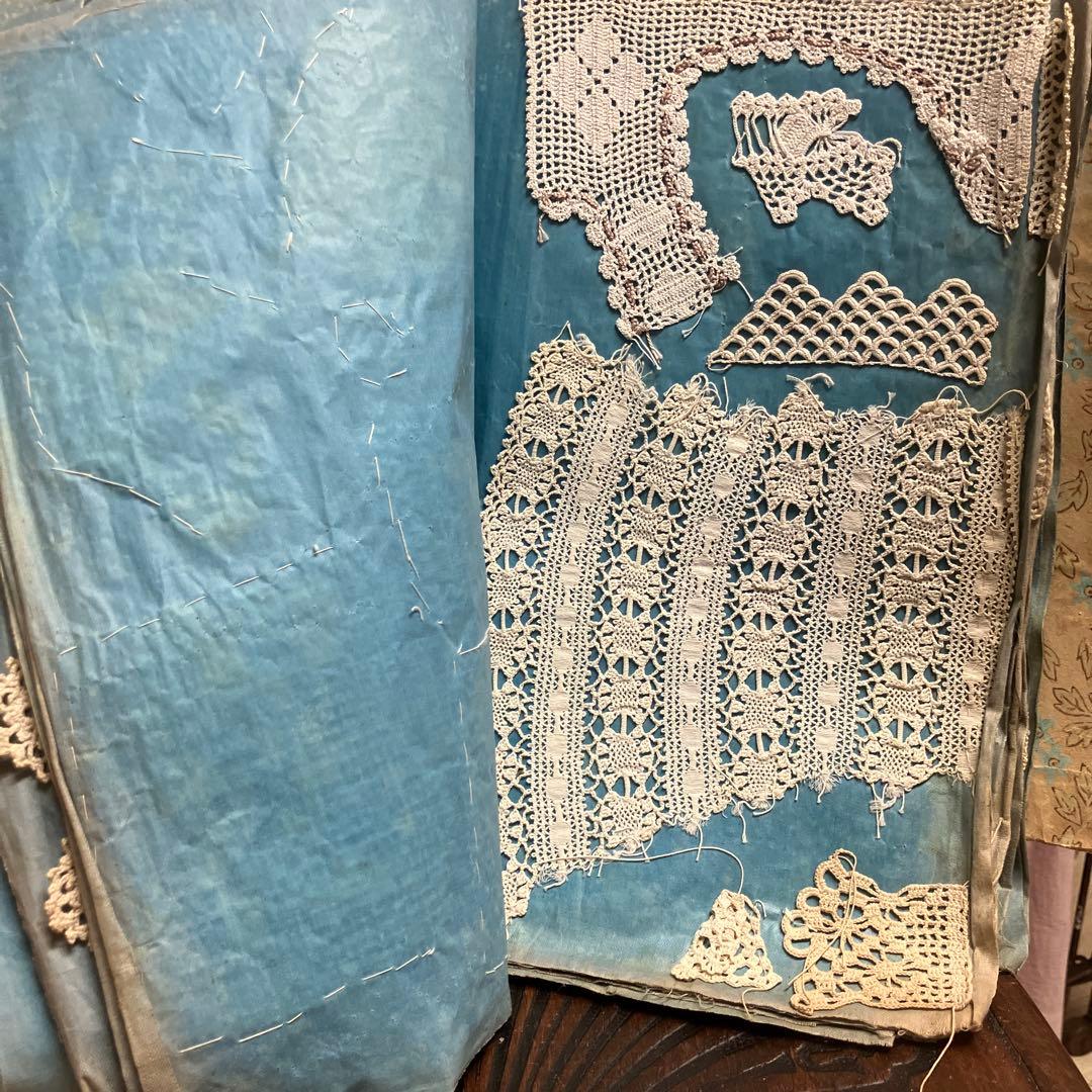 フランスアンティークレースの見本帳