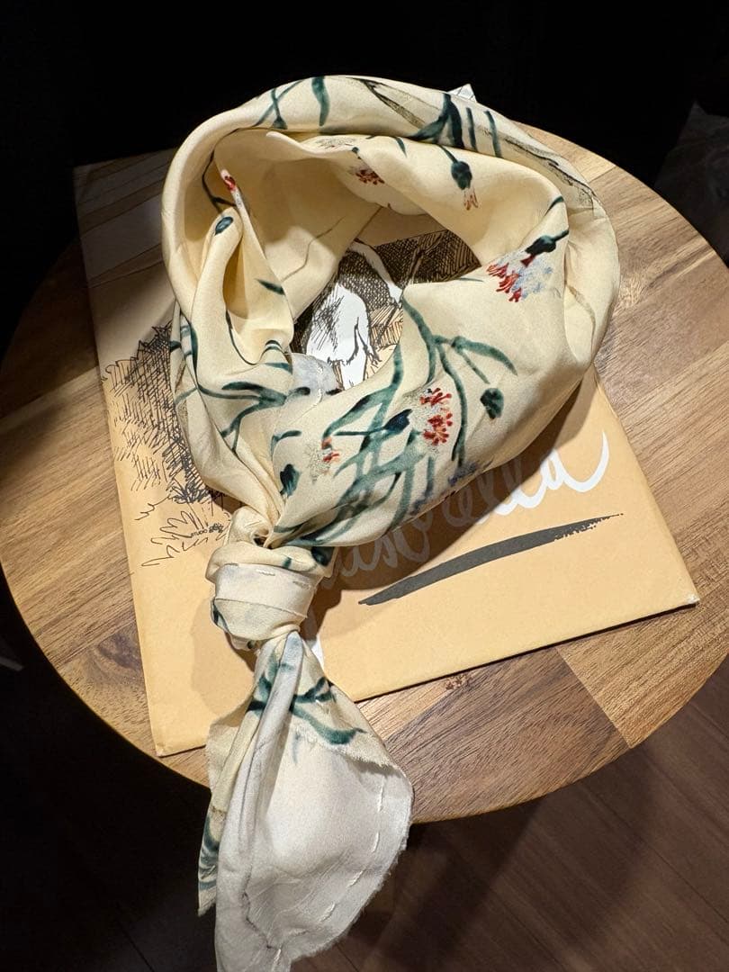 archivio j.m.ribot ヴィンテージシルクスカーフ